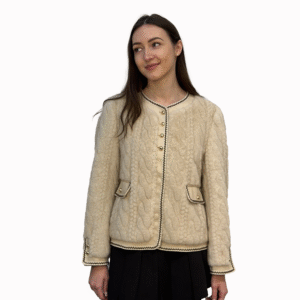 TWEED STYLE QUILTED JACKET